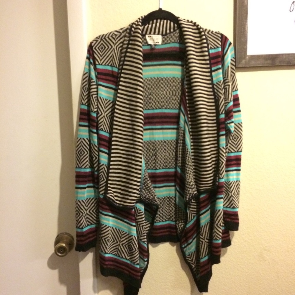 Tribal Knit Cardigan